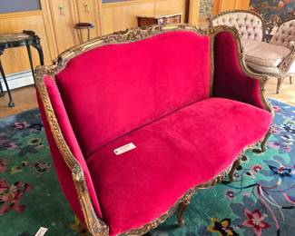 Louis the XVI settee 
