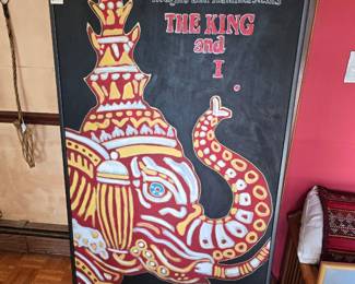 Original playbill art