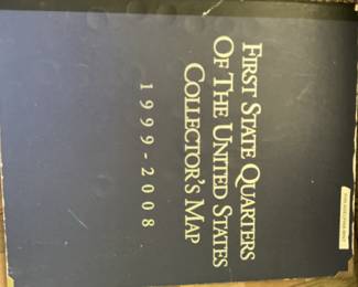 First State Quarters Collector's Map 1999-2008