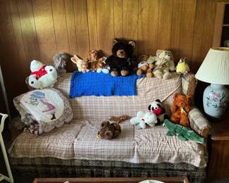 Collection of Assorted Plush Toys