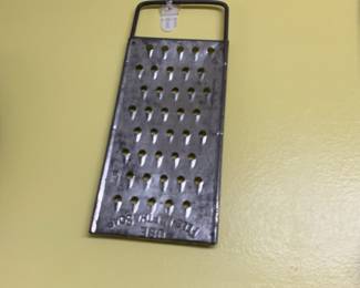 Vintage "All In One" Tin Steel Grater