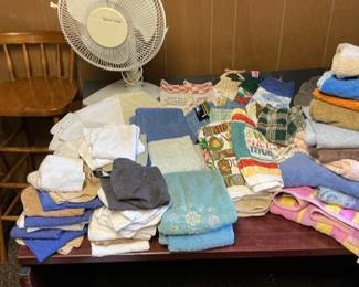 Assorted Lot of Towels and Dishcloths