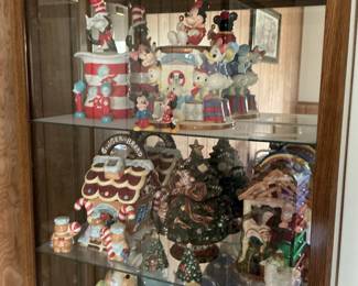 Assorted Ceramic Cookie Jars and Figurines