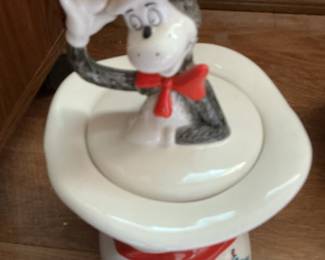 Dr. Seuss The Cat in the Hat Cookie Jar