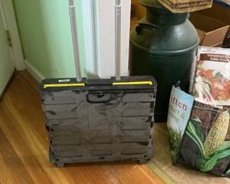 Simplify Collapsible Utility Cart with Telescoping Handle