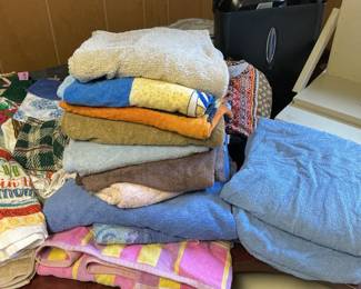 Assorted Lot of Towels and Dishcloths