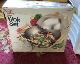 Sears Chef Quality 6-Piece Wok Set