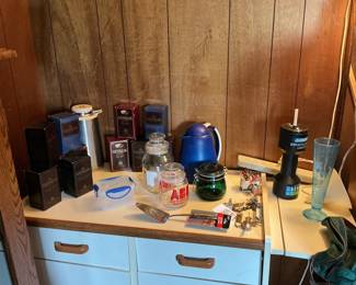 Gevalia Kaffe Coffee Presentation Boxes and Assorted Kitchenware