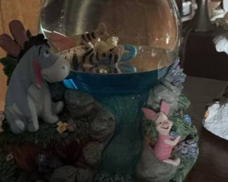 Disney Winnie the Pooh, Tigger & Piglet Musical Snow Globe