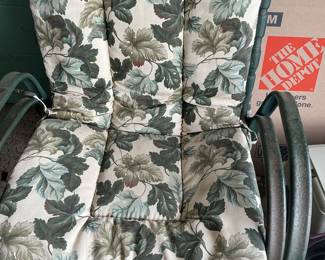 Bella Rose Floral Rocker Chair Cushion Set