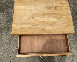 Homestyles Create-a-Cart Natural Wood Kitchen Cart