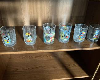 McDonald's Walt Disney World 2000 Celebration Glasses Set