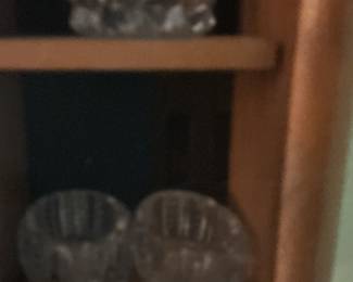 Assorted Pressed Glass Tableware and Decor