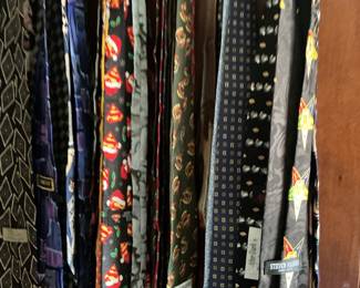 Assorted Men's Novelty and Themed Neckties