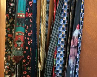 Assorted Men's Novelty and Themed Neckties
