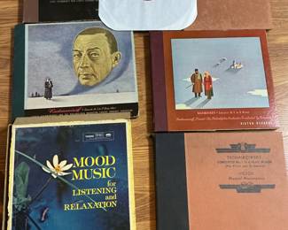 Collection of Classical Music Vinyl Records
