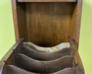 Hand-Painted Wooden Wall Organizer