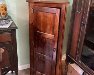 Antique Pine Jelly Cabinet