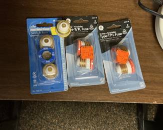 Leviton, GE, and Bussmann Time Delay Fuses