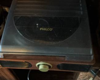 Philco Portable Record Player