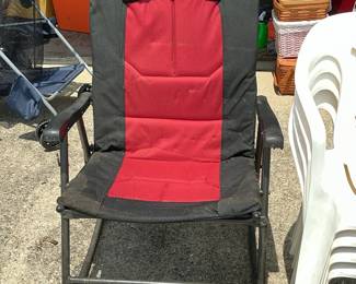 Oversized Folding Rocking Camping Chair