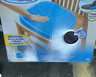 Egg Sitter Support Cushion with Non-Slip Cover