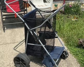 Rio Brands Wonder Wheeler Beach Cart