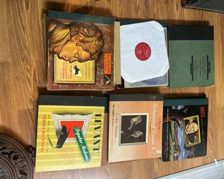 Collection of Classical Music Vinyl Records