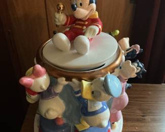 Mickey Mouse and Friends Ceramic Cookie Jar
