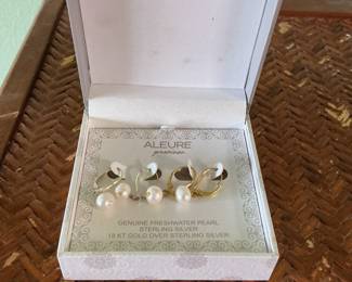 Aleure Preciosa Freshwater Pearl Earrings