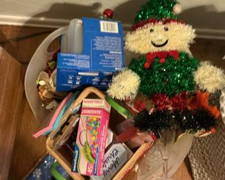 Christmas Elf Plush and Assorted Holiday Items