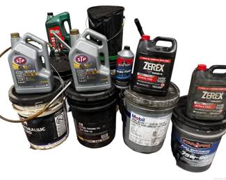 Miscellaneous Lot of Fluids