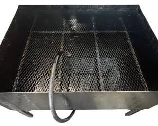 Large Oil Drain Pan Station