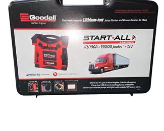 Goodall Manufacturing Start All Lithium Ion Jump Starter and Power Bank
