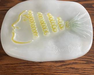 Paloma Picasso Limited Edition PINEAPPLE GIRL Glass Sculpture For Daum