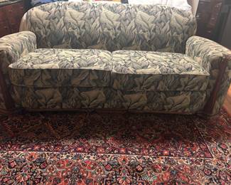 Vintage sofa, rebuilt, reupholstered