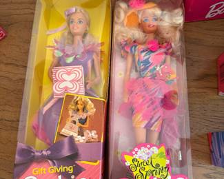 Boxed Barbies