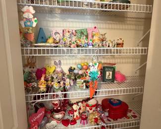 Easter and valentine’s decor