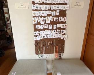 Costume jewelry, dressing stools