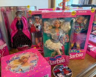 Boxed Barbies