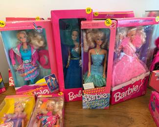Boxed Barbies