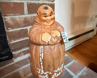 Friar Monk cookie jar