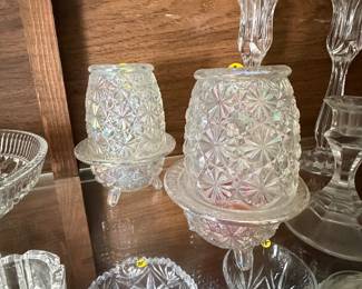 Iridescent fairy lamps