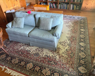 Lot 30: Large Handmade Wool Rug, Approx. 12x9 size, Excellent Condition
