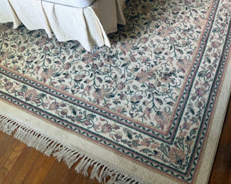 Lot 22: Vintatge Hand Made Rug, Approx. 12x9