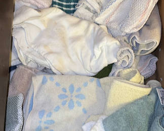 Lot 54: Assorted Towels and Linens in a Drawer