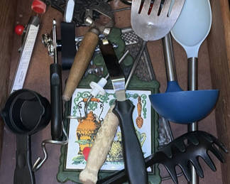Lot 51: Assorted Kitchen Utensils
