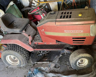 Lot 75: Yard King riding lawn mower