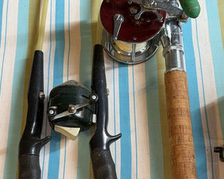 Lot 63: Set of fishing rods and reels