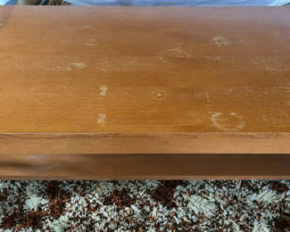 Lot 12: Wooden coffee table with lower shelf